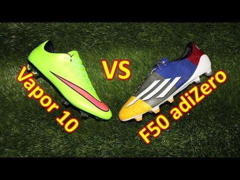 Nike Mercurial Vapor 10 VS Adidas F50 adizero 2014 - Review + Comparison - UCUU3lMXc6iDrQw4eZen8COQ