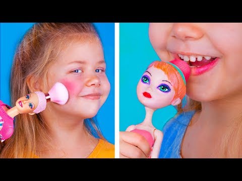 Never Too Old For Dolls! / 10 DIY Doll Makeup Ideas - UCWwqHwqLSrdWMgp5DZG5Dzg