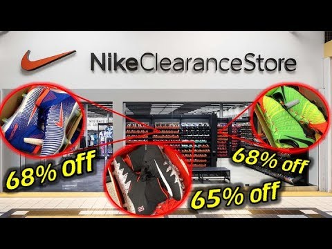 SHOPPING AT THE 1st NIKE CLEARANCE OUTLET! - Amazing Soccer Cleat Finds and Pick Ups! - UCUU3lMXc6iDrQw4eZen8COQ