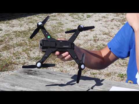 Best $50 Camera Drone Crazy Long Flight Time - Battle Shark Tianqu Visuo XS809S - TheRcSaylors - UCYWhRC3xtD_acDIZdr53huA