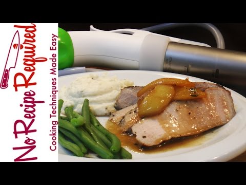 Sous Vide Pork Chop - Nomiku Review - NoRecipeRequired.com - UC2Kqui8VRpm1uMKl7QQGX2w