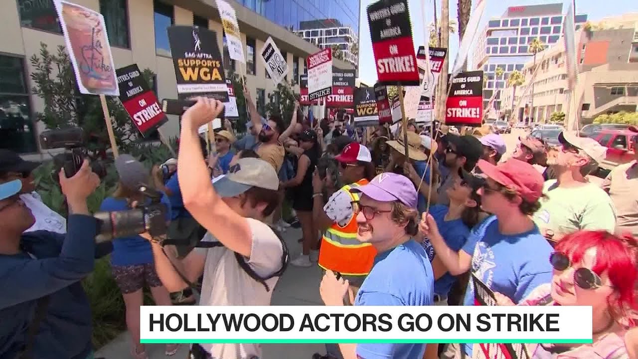 How long will Hollywood actors and writers be on strike for?