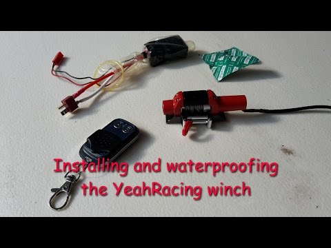 The RC YeahRacing winch YA-0388. Pro's & Con's Install - UCl1-Zn3aJCnBYZcPKzbsGtA