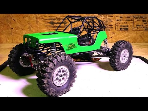 RC ADVENTURES - Black Sheep Customs Bouncer Tube Cage Upgrade for Axial Wraith 4x4 - UCxcjVHL-2o3D6Q9esu05a1Q