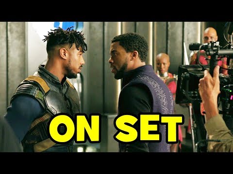 Behind The Scenes on BLACK PANTHER (Movie B-Roll & Bloopers) - UCS5C4dC1Vc3EzgeDO-Wu3Mg