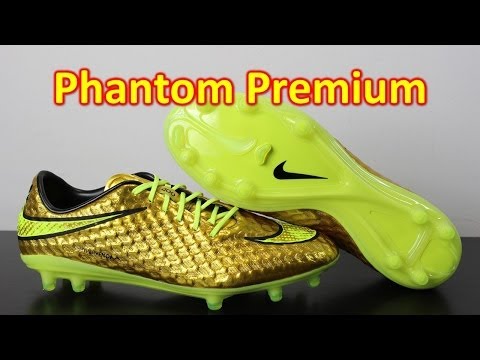 Neymar Nike Hypervenom Phantom Premium Metallic Gold Coin/Volt - Unboxing + On Feet - UCUU3lMXc6iDrQw4eZen8COQ