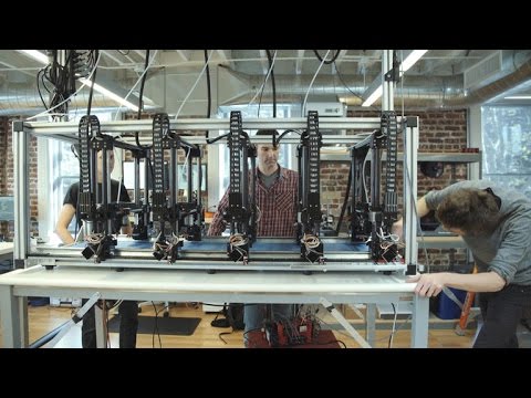 3D printer array can create huge objects in a single print (Tomorrow Daily 338) - UCOmcA3f_RrH6b9NmcNa4tdg