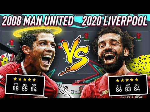WHO WOULD WIN THE LEAGUE? 2008 MAN UNITED VS 2020 LIVERPOOL - FIFA 20 EXPERIMENT