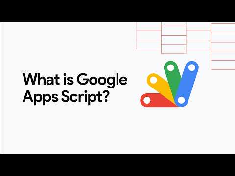 What is Google Apps Script? - UC_x5XG1OV2P6uZZ5FSM9Ttw