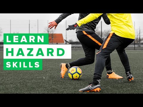 Learn cool Eden Hazard football skills | How to dribble like Hazard - UC5SQGzkWyQSW_fe-URgq7xw