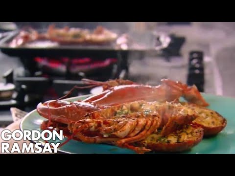 Grilled Lobster with Bloody Mary Linguine - Gordon Ramsay - UCIEv3lZ_tNXHzL3ox-_uUGQ