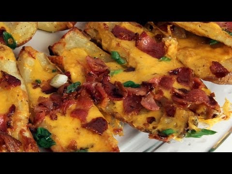 Potato Skins Recipe - Laura Vitale - Laura in the Kitchen Episode 280 - UCNbngWUqL2eqRw12yAwcICg