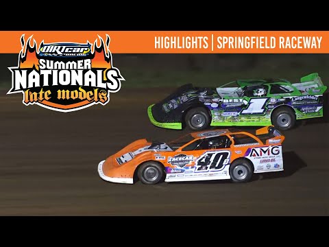 DIRTcar Summer Nationals Late Models | Springfield Raceway | June 24, 2025 | HIGHLIGHTS - dirt track racing video image