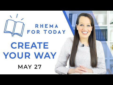 Prophetic Word: Create Your Own Way!