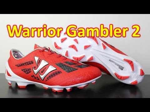 Warrior Gambler 2 Pro Velocity Red - Unboxing + On Feet - UCUU3lMXc6iDrQw4eZen8COQ