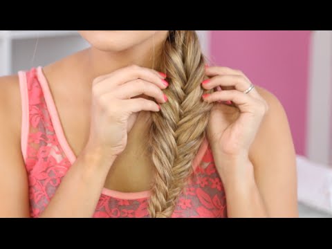 How to: Messy Fishtail Braid I Christen Dominique - UCXTAdFsBmxNK3_c8MUvSviQ