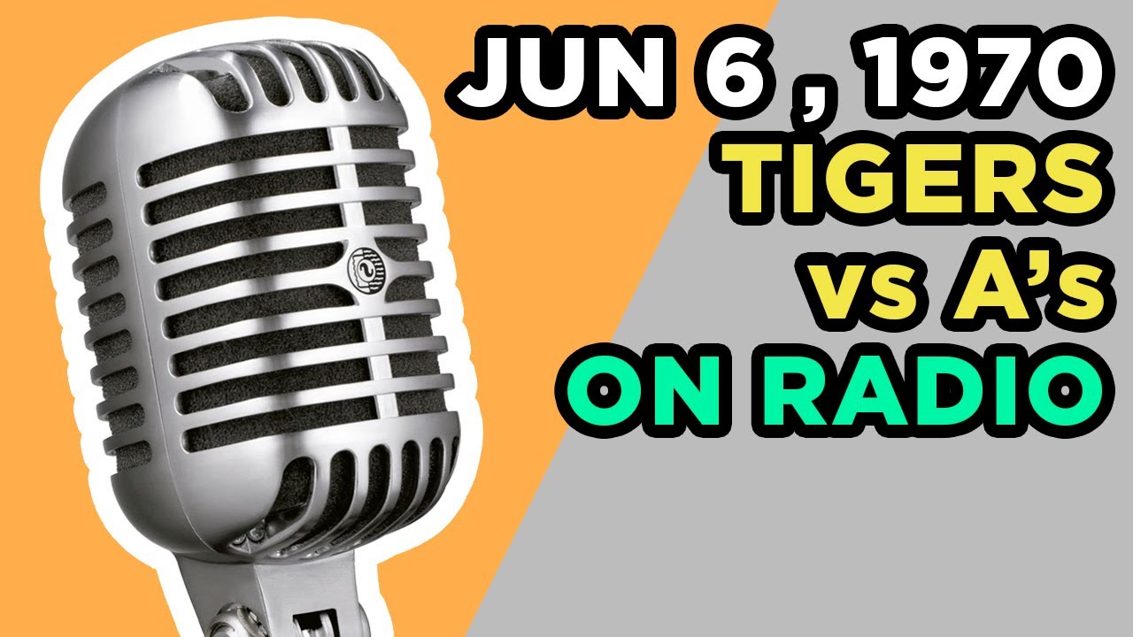 Detroit TIgers vs Oakland A's - Radio Broadcast video clip