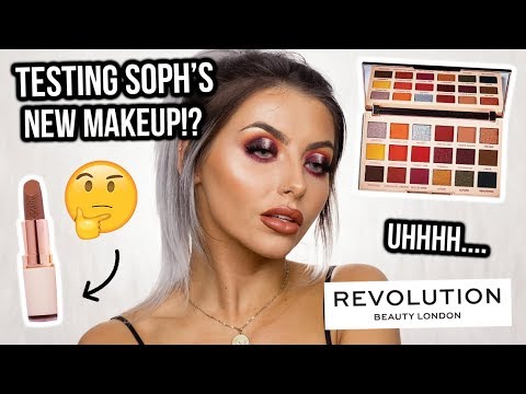 TESTING SOPH X MAKEUP REVOLUTION EXTRA SPICE PALETTE! SWATCHES, REVIEW + SPOTLIGHT EYE TUTORIAL - UCeOYFSJpQT27y3V6faZNC2g