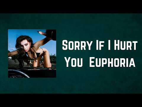 Charli XCX - Sorry If I Hurt You Euphoria (Lyrics)