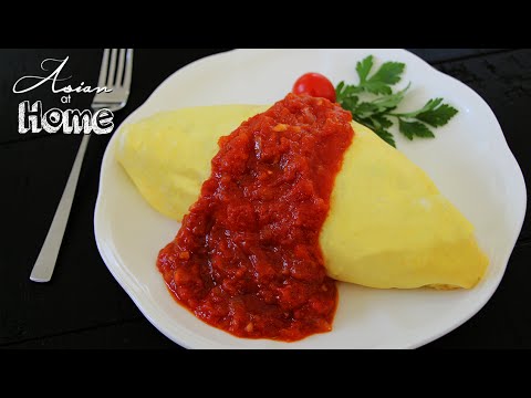 Simple Omurice Recipe (Omelet Wrapped Rice) - UCIvA9ZGeoR6CH2e0DZtvxzw