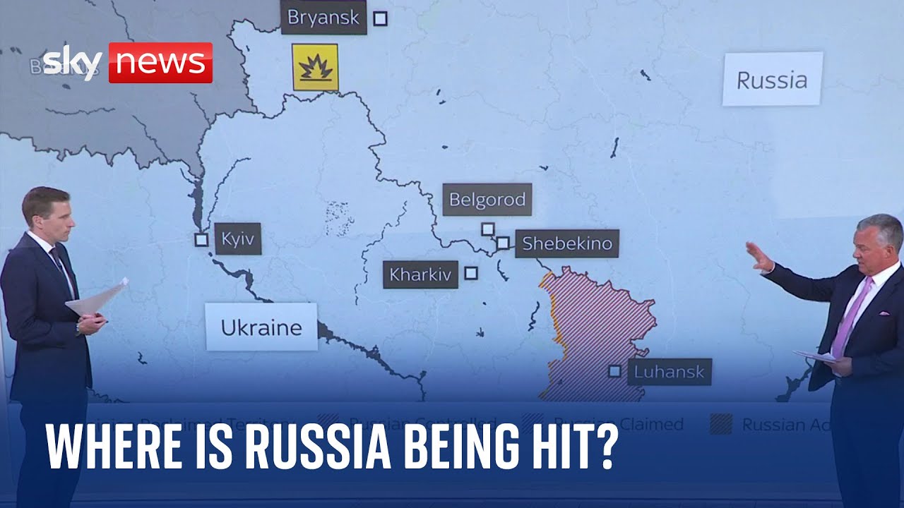 Ukraine war: Where is Russia being attacked?