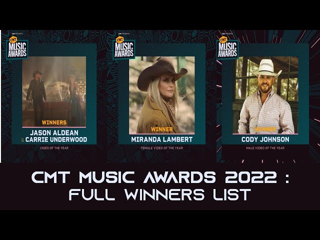 CMT Country Music Awards: The Complete Winners List