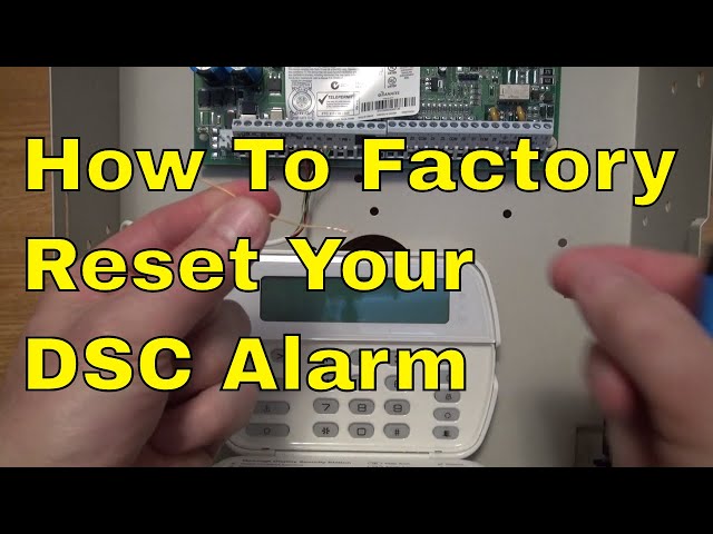 How to Reset Your DSC Alarm System After a Power Outage