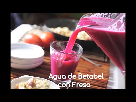 Agua de betabel con fresa - UCvg_5WAbGznrT5qMZjaXFGA