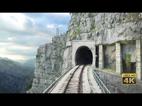 4K CABVIEW Bar - Bijelo Polje -102 tunnels -96 bridges -1029m altitude change from Sea to Mountains - UCglVjGyY8ydqfPRMWI-y7PQ