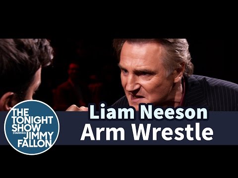 Jimmy Fallon and Liam Neeson Arm Wrestle - UC8-Th83bH_thdKZDJCrn88g