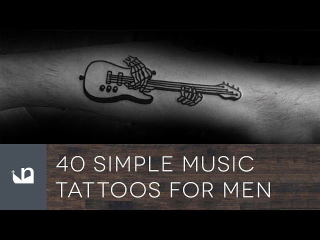 The Best Jazz Music Tattoo Designs