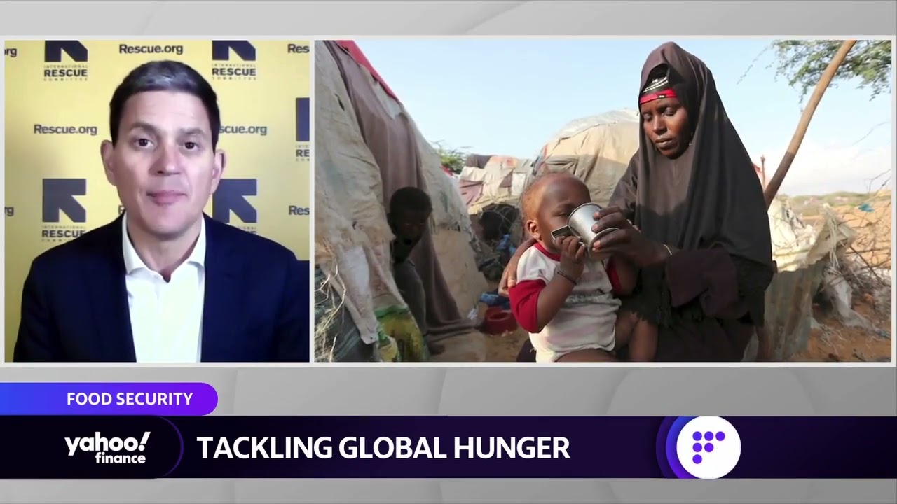 Food crisis caused by conflicts, climate, and ‘the maldistribution of resources,’ IRC CEO says