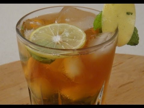 Lemon Mint | Iced Tea | Sanjeev Kapoor Khazana - UCmoX4QULJ9MB00xW4coMiOw