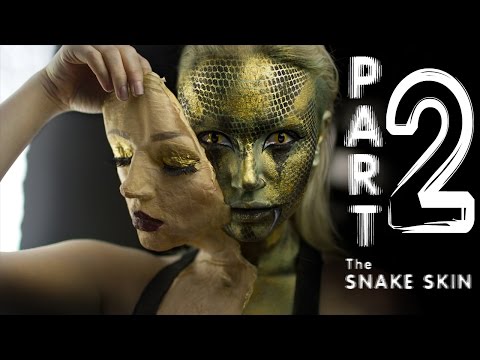 Shedding Snake / Human Makeup Tutorial (part 2) - UCoziFm3M4sHDq1kkx0UwtRw