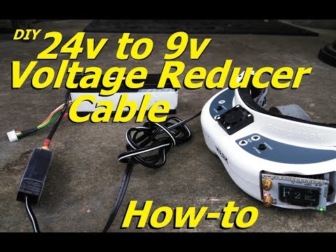 DIY FatShark 24v to 9v Voltage Reducer Adapter Cable - UC92HE5A7DJtnjUe_JYoRypQ