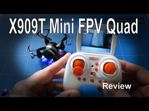 RC Reviews: MJX X909T Mini FPV Quadcopter Review (from Banggood.com) - UCp1vASX-fg959vRc1xowqpw