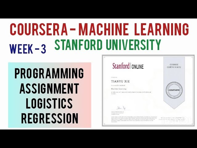 Coursera Machine Learning Assignment Week 3
