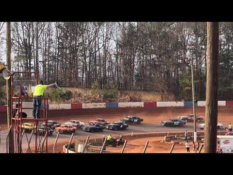 3/5/2022 Pure Stock Cherokee Speedway - dirt track racing video image