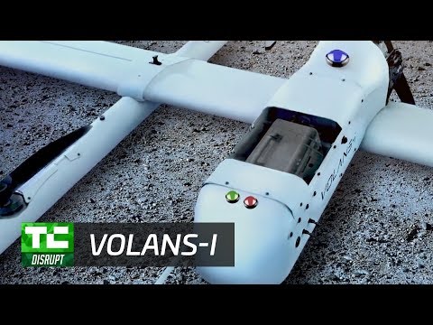 VOLANS-I Long Range Drone Delivery | Disrupt SF 2017 - UCCjyq_K1Xwfg8Lndy7lKMpA