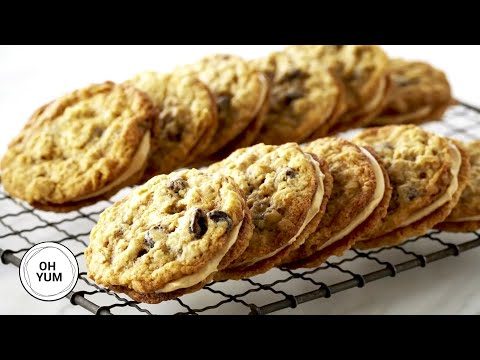 Oatmeal Raisin Sandwich Cookies | Oh Yum With Anna Olson - UCr_RedQch0OK-fSKy80C3iQ