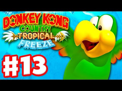 Donkey Kong Country: Tropical Freeze - Gameplay Walkthrough Part 13 - World 3: Squawks! 100% - UCzNhowpzT4AwyIW7Unk_B5Q