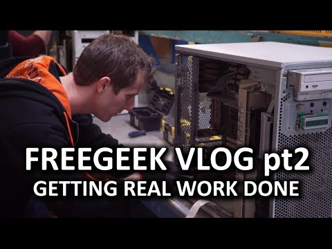 Trying to Get Some Actual Work Done: Free Geek Vlog Part 2 - UCXuqSBlHAE6Xw-yeJA0Tunw