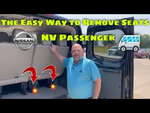 Как самостоятельно удалить задние сиденья из фургона Nissan NV: пошаговое руководство