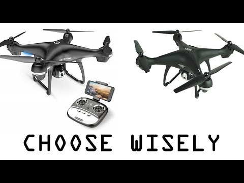 Holy Stone HS100G vs. SJRC S70W - One of these drones will cost you! - Half Chrome - UCDAcUpbjdmKc7gMmFkQr6ag