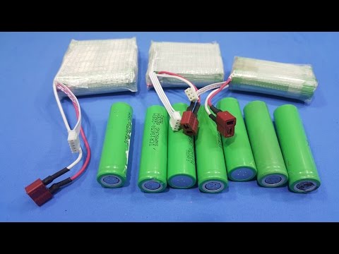 How to make a 2S 3S 4S Battery from old battery get in  broken laptop instead - UCFwdmgEXDNlEX8AzDYWXQEg