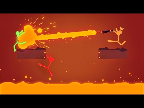 SUPER POWERFUL LAVA LASER! (Stick Fight #6) - UCfLuMSIDmeWRYpuCQL0OJ6A
