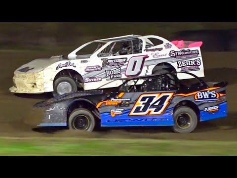 Street Stock Feature | Genesee Speedway | 4-27-24 - dirt track racing video image