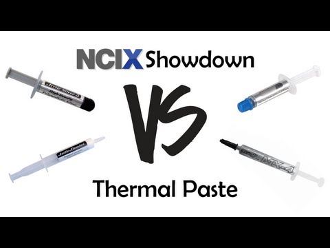 Thermal Paste - NCIX Showdown - UCjTCFFq605uuq4YN4VmhkBA