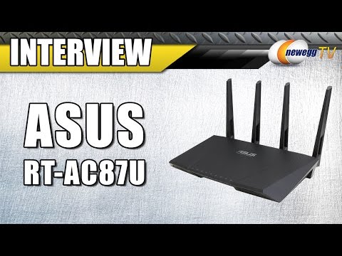 ASUS RT-AC87U Wireless Router Interview - Newegg TV - UCJ1rSlahM7TYWGxEscL0g7Q