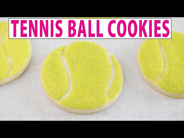 How to Make Tennis Ball Cookies